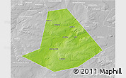 Physical 3D Map of Chishminskiy, lighten, desaturated