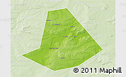 Physical 3D Map of Chishminskiy, lighten