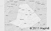 Silver Style 3D Map of Chishminskiy