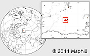 Blank Location Map of Chishminskiy