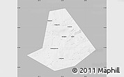 Gray Map of Chishminskiy, single color outside