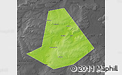 Physical Map of Chishminskiy, darken, desaturated