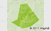 Physical Map of Chishminskiy, lighten