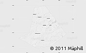 Silver Style Map of Chishminskiy, single color outside