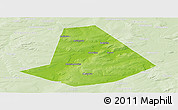 Physical Panoramic Map of Chishminskiy, lighten