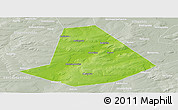 Physical Panoramic Map of Chishminskiy, lighten, semi-desaturated