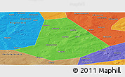 Political Panoramic Map of Chishminskiy