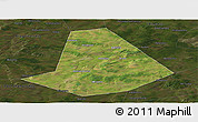 Satellite Panoramic Map of Chishminskiy, darken