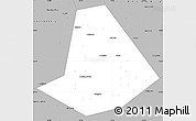 Gray Simple Map of Chishminskiy