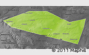 Physical 3D Map of Davlekanovskiy, darken, desaturated