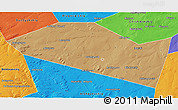 Political 3D Map of Davlekanovskiy