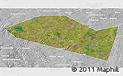 Satellite 3D Map of Davlekanovskiy, lighten, desaturated