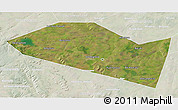 Satellite 3D Map of Davlekanovskiy, lighten