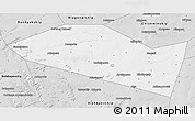 Silver Style 3D Map of Davlekanovskiy