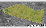 Satellite Map of Davlekanovskiy, desaturated