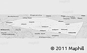 Silver Style Panoramic Map of Davlekanovskiy