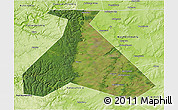 Satellite 3D Map of Duvanskiy, physical outside