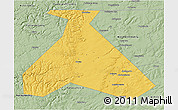 Savanna Style 3D Map of Duvanskiy
