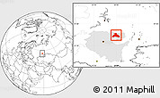 Blank Location Map of Duvanskiy, highlighted parent region