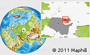 Physical Location Map of Duvanskiy, highlighted parent region, highlighted grandparent region