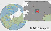 Savanna Style Location Map of Duvanskiy, highlighted country, highlighted grandparent region, hill shading