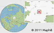 Savanna Style Location Map of Duvanskiy, highlighted grandparent region