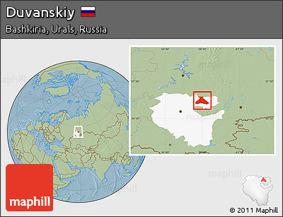 Savanna Style Location Map of Duvanskiy, highlighted parent region, hill shading