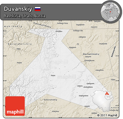 Classic Style Map of Duvanskiy