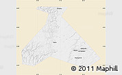 Classic Style Map of Duvanskiy, single color outside