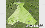 Physical Map of Duvanskiy, darken