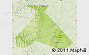 Physical Map of Duvanskiy, lighten