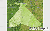 Physical Map of Duvanskiy, satellite outside