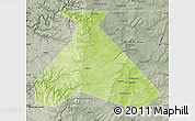 Physical Map of Duvanskiy, semi-desaturated