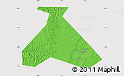 Political Map of Duvanskiy, cropped outside