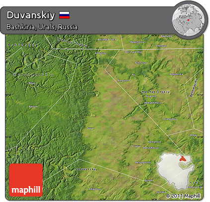 Satellite Map of Duvanskiy