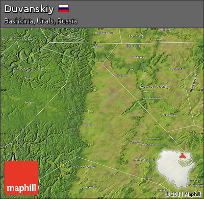 Satellite Map of Duvanskiy