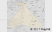 Shaded Relief Map of Duvanskiy, desaturated