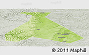 Physical Panoramic Map of Duvanskiy, lighten, semi-desaturated