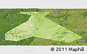Physical Panoramic Map of Duvanskiy, satellite outside