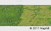 Satellite Panoramic Map of Duvanskiy