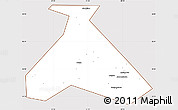 Classic Style Simple Map of Duvanskiy, cropped outside