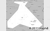 Gray Simple Map of Duvanskiy