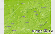 Physical 3D Map of Dyurtyulinskiy