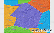 Political 3D Map of Dyurtyulinskiy
