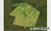 Satellite 3D Map of Dyurtyulinskiy, darken