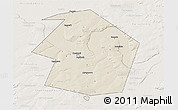Shaded Relief 3D Map of Dyurtyulinskiy, lighten