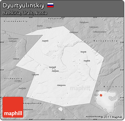 Gray Map of Dyurtyulinskiy