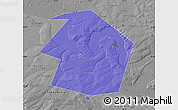 Political Map of Dyurtyulinskiy, desaturated