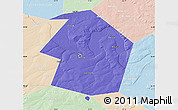 Political Map of Dyurtyulinskiy, lighten