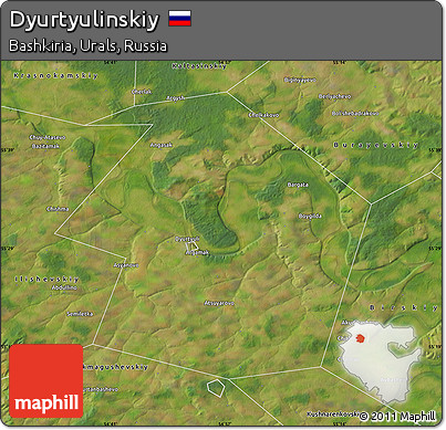 Satellite Map of Dyurtyulinskiy
